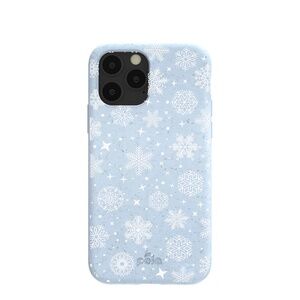 Pela Powder Blue Let it Snow Holiday Festival iPhone 11 Pro Case
